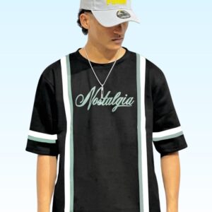 Nostalgia Printed Drop Shoulder boys t shirts | Bazarhino