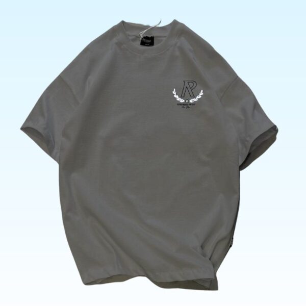 Front Back R Printed Drop Shoulder T-shirts - Image 6