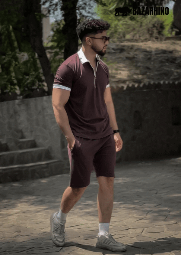 Zip Style Short Tracksuit - Image 2